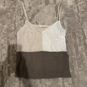 Mango multi color tank top sz Small